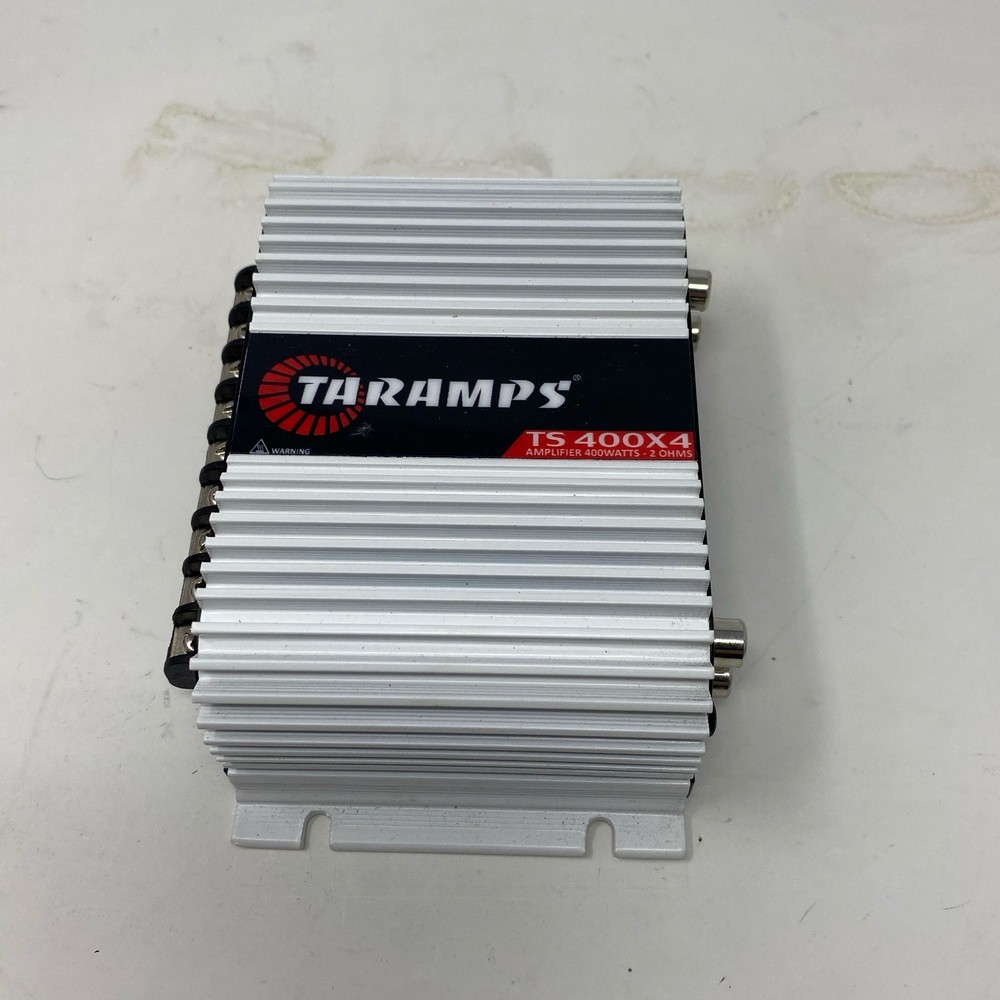 Taramps TS 400×4 V2 4-Channel Car Amp 400W RMS Silver/Black Small