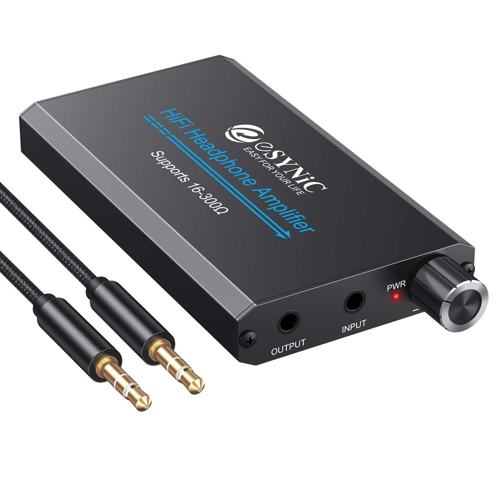 ESYNIC Het Hon amplifier HIFI 16-300Ω 3.5mm Jack MP3 MP4 (16-300Ω)