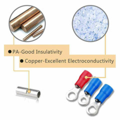 280/1200Pcs Assortment Insulated Electrical Wire Connectors Crimp Terminals Kit