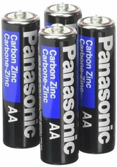 8x Panasonic AA Heavy Duty Carbon Zinc Batteries – Long Lasting – Exp 08/2028
