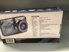 TD Electronics “3rd GEN 1080P Blue Dash Cam” 4″ IPS Touch Screen LCD