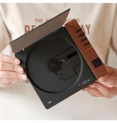 Syitren R300 Bluetooth CD Player Wood Desktop Stereo Remote AUX USB