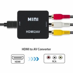 HDMI To RCA AV Adapter Converter Cable CVBS 3RCA 1080P Composite Video Audio