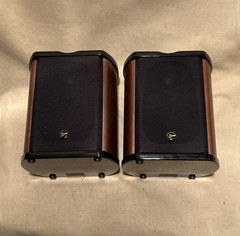 HiVi Swans Swan M-50W Bookshelf Left & Right Speaker Pair TESTED Loud Sounds