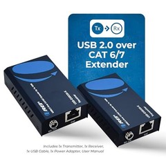 USB 2.0 Over Ethernet Cat5e/6 Extender LAN Upto 330 Feet – USB 2.0 – 330 Feet