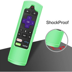 Remote Case for Roku Voice/Express HD /4K+/Ultra LT Enhanced 3930 Silicone Cover
