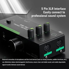 3 Band Adjustment Turntable Amplifier For Audiophiles Easy To Use