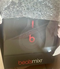 Limited Edition Beats Mixr Mixer DJ Wired Headphones Matte Black New Sealed Rare