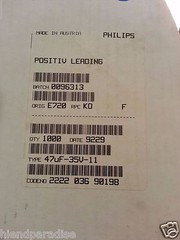 NOS PHILIPS BC 47UF 35V 036 HI END LOW LEAKAGE CAPACITORS FOR AUDIO! 100pcs!