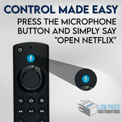 New Original Hisense Fire Tv ERF3C84H Voice Remote Control w/Netflix Disney+