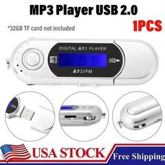 MP3 Player USB 2.0 Small Flash Drive Multilanguage LCD Music Player with 38127