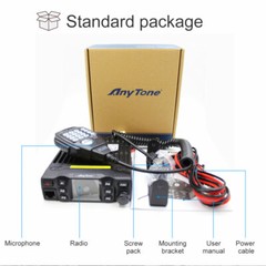 AnyTone AT-778UV 25W Ham Mobile Two Way Radio UHF VHF Dual Band Transceiver