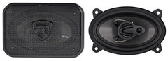 Pair Rockville RV46.3A 4×6″ 3-Way Car Speakers 500 Watts/70 Watts RMS CEA Rated