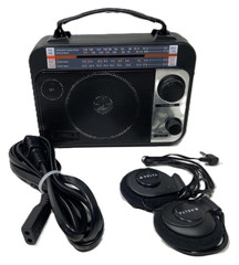 Multi-Band AM/FM/SW1-2 Radio Transistor Radio AC or Battery Operated