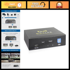4K HDMI Splitter 1×2 | 60Hz | HDR | HDCP 2.2 | Dolby Atmos | Gaming & Digital Si
