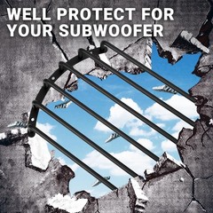 Metal Car Bar Grille Audio 12 Inches Speaker Subwoofer Grill Grille Cover 6 B