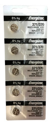 Energizer 371/370 Silver Oxide Multipurpose Battery – 10 Pieces