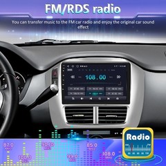 Apple CarPlay For Honda Pilot 2006-2008 Car Radio Stereo GPS Navi Android 15 BT