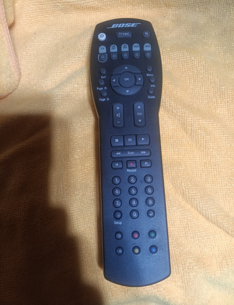 Bose MX 3 24B Wireless Remote Control, Black, Range More Than 10 m
