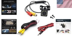 12 LED Ultra HD Backup Camera for Cars, Trucks, SUVs & RVs – Easy Installation