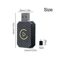 2026 Newest CarPlay Adapter Wireless CarPlay Plug & Play For iPhone