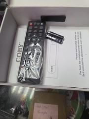 Coby CSTB-600 TV Digital Converter with Remote