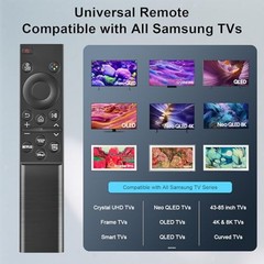 Samsung Replacement TV Remote BN59-01388A for CU7000-DU7200 Neo QLED TVs