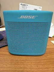 Bose Soundlink Color II Bluetooth Speaker – Aquatic Teal Blue Black Yellow&Cable