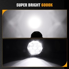 AUXBEAM 5″ inch LED Light Pods Bar Spot DRL Driving Fog Lamps SUV Offroad Truck