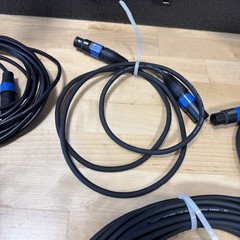 Monster cable , whirlwind unbranded XLR MICROPHONE CABLE, LOT OF 9