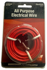 Lot of 4 ~ Hammerdown 14 guage All Purpose Electrial Wire 20 feet 64549