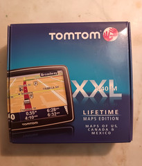 TomTom XXL 540M GPS Navigator 5″ Widescreen Lifetime Maps USA Canada Mexico NEW
