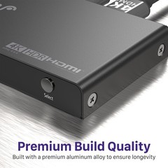 HDMI 5 In 1 Out 5×1 Port 4K UHD HDR Auto Scaling Selector Switch Adapter Hub Box