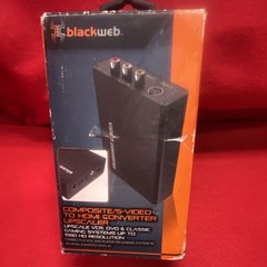 blackweb Composite/S-Video to HDMI Video Converter Upscaler, RCA/S-Video Input