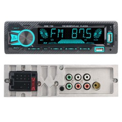 Single 1 DIN Car Stereo Radio Bluetooth MP3 Player AUX USB AM FM Audio Receiver