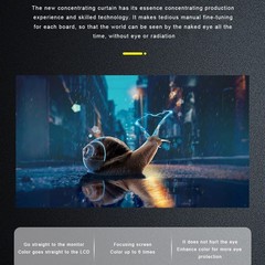 Anti-Light Metal Projector Screen High Brightness 16:9 3D HD 4K Movies Screen