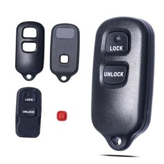 Key Fob Shell Case Replacement Fits for Toyota Tacoma Tundra RAV4 Highlander