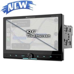 Soundstream 10.6″ 2 DIN DVD Player Apple Carplay Android Auto Stereo VRCPAA-106F