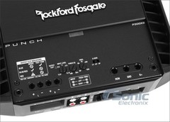Rockford Fosgate P300X2 Punch Series 2-Channel Power Amplifier w/ Amp Kit