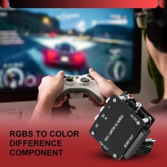 YUV TO RGBS YPBPR to SCART YPBPR TO VGA Component Transcoder Converter Game8591