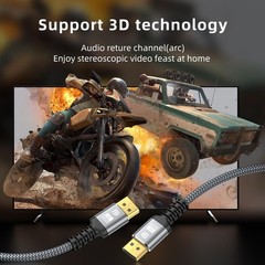 8K DisplayPort Cable,DP 1.4 Cable 3.3ft8K@60Hz,4K@144Hz,2K@240Hz Support 32.4…