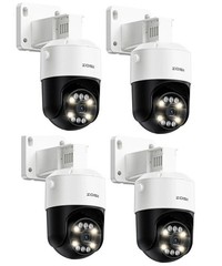 ZOSI 4K 8MP PoE IP Pan/Tilt Add-on Security Camera Outdoor Person Vehicle Detect