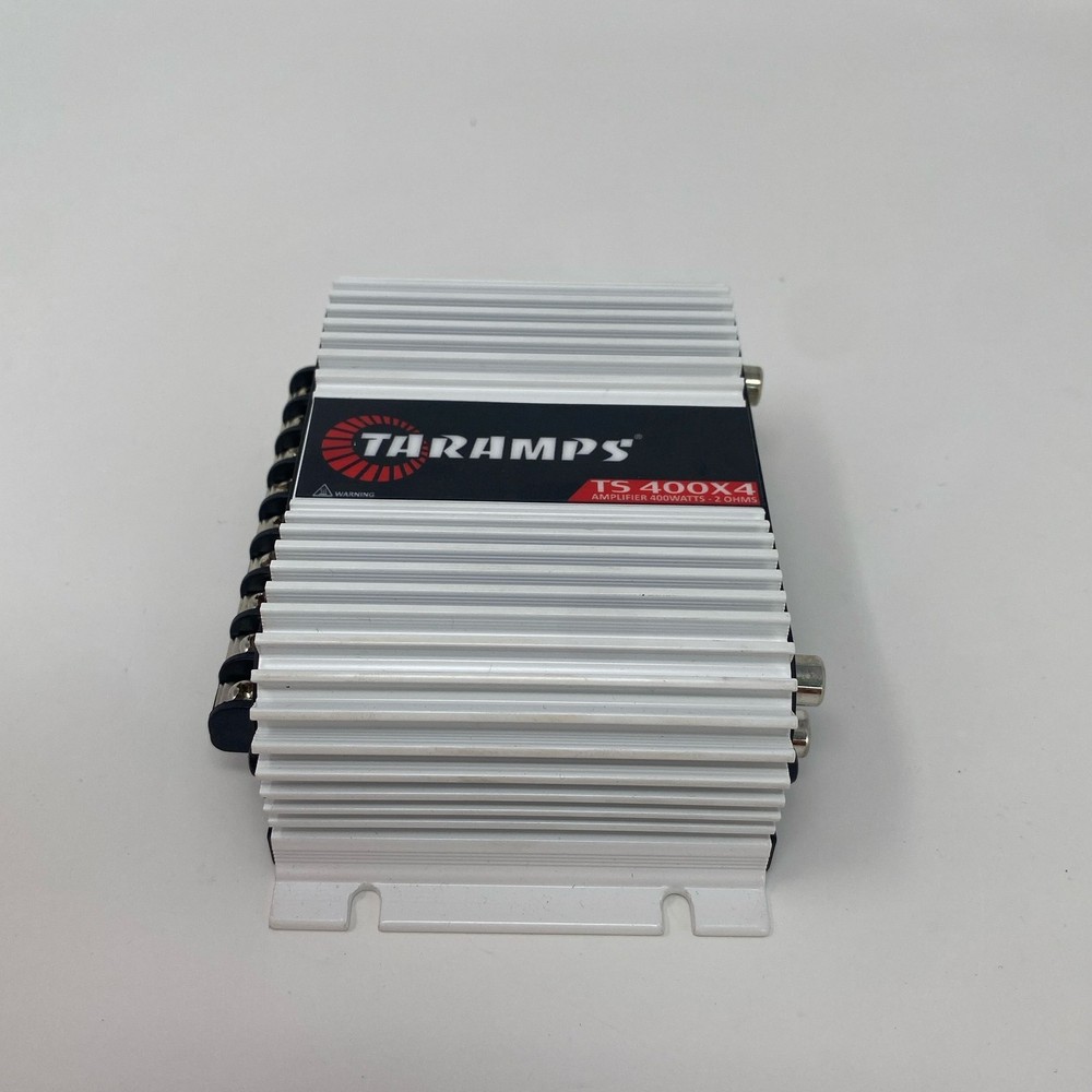 Taramps TS 400×4 V2 4-Channel Car Amp 400W RMS Silver/Black Small