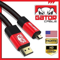Micro HDMI to HDMI Cable Adapter Converter 4K GoPro HERO 7 6 5 4 3 Camera 60Hz