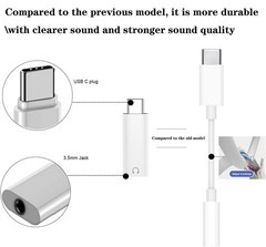 Liaoan USB C to 3.5mm Headphone Adapter 4pc