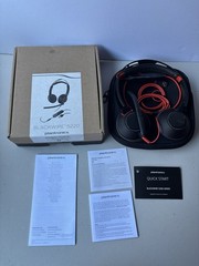 Plantronics Poly Blackwire 5220 Stereo Headset USB-A + 3.5mm Plug – NEW