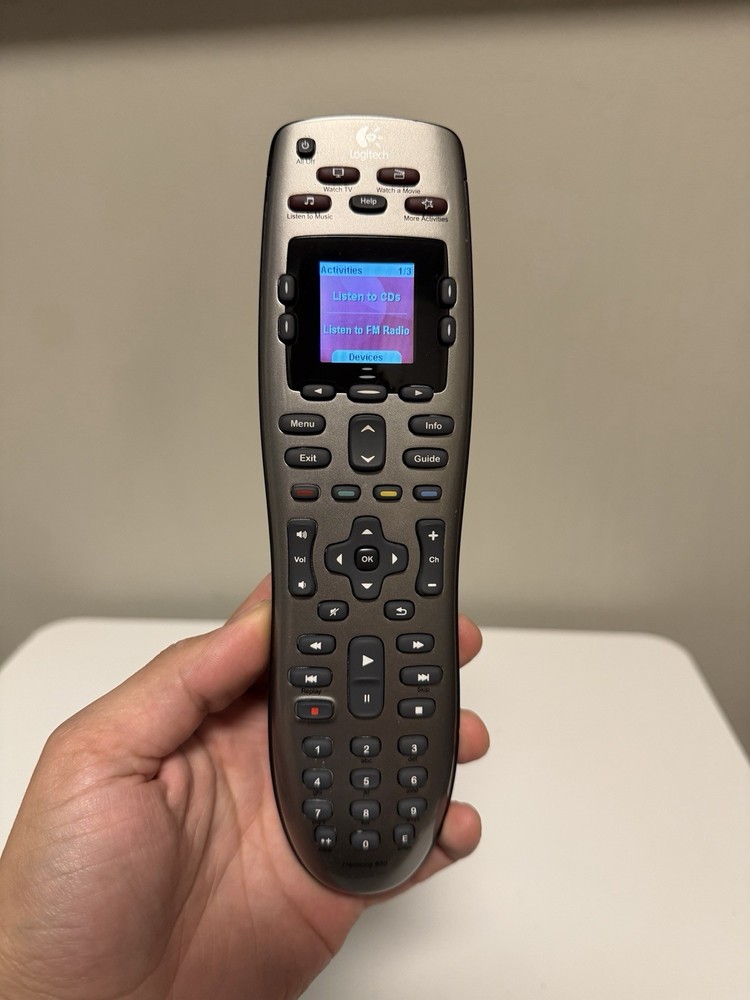 Harmony 650 Universal Remote Control Logitech Original Genuine Tested working