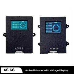 4S/6S 5A Lifepo4 Li-ion LTO Active Battery Equalizer Balancer w/ Voltage Display