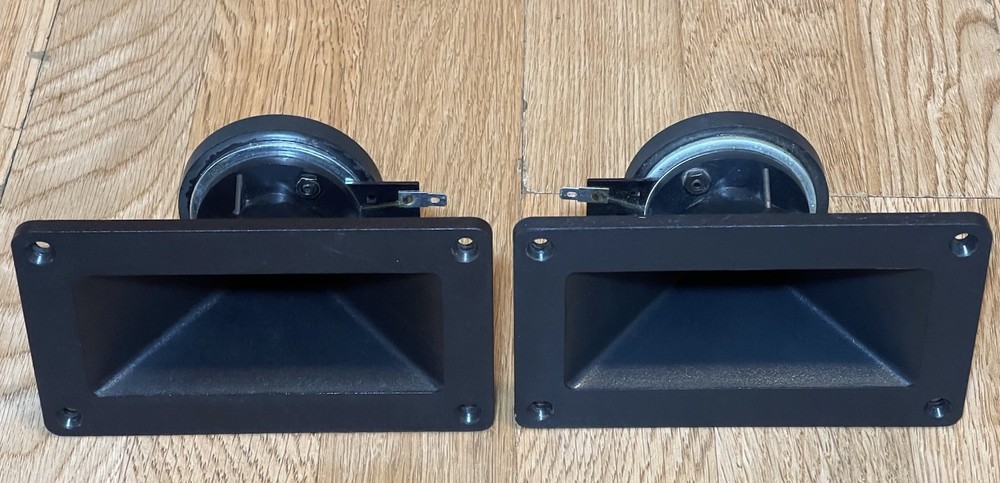 2 OEM horn tweeters from Klipsch Heresy II Signature Edition speakers K-76-K