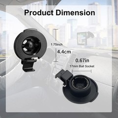 2 Pack GPS Cradle Bracket Clip Fits for Garmin DriveSmart 55 60 Easy Install